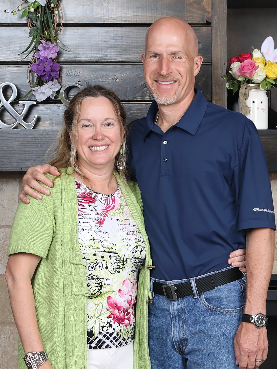 Joe and Sandy Ratterman standing together